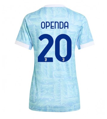 Juventus Lois Openda #20 Replik Auswärtstrikot Damen 2025-26 Kurzarm